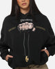 73Studio X The Lord Of The Rings The Ring Hoodie Black Acidwash