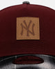 New Era New York Yankees 'Workwear' 9FORTY A-Frame Snapback Maroon
