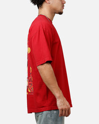 Hypland X One Piece Luffy King T-Shirt Burgundy