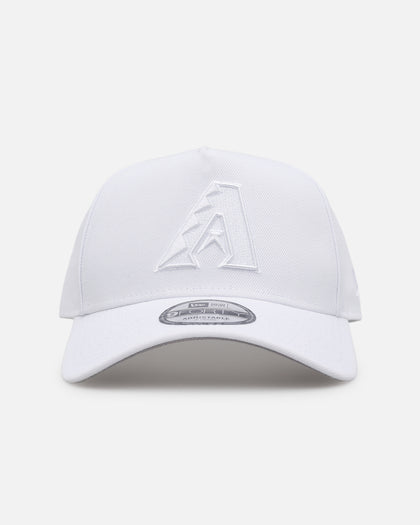 New Era Arizona Diamondbacks 'Easy White' 9FORTY A-Frame Snapback White/White