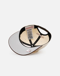 Mitchell & Ness New York Yankees 'Hand Stitch' Deadstock Snapback Brown
