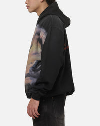 Represent Chrome Flight Hoodie Stained Black