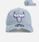 New Era Chicago Bulls 'Distressed Denim' 9FORTY A-Frame Snapback Light Wash Denim