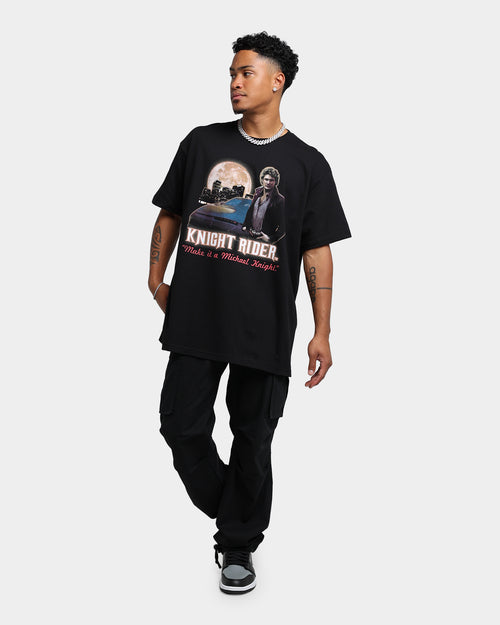 73Studio X Knight Rider Make It Michael Knight T-Shirt Black
