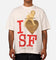 Sworn To Us I Love SF T-Shirt Eggshell