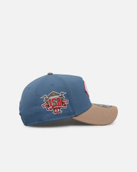 New Era Cincinnati Reds 'Easy Breezy' 9FORTY A-Frame Snapback Blue/Tan