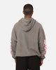 Loiter Wave Break Vintage Hoodie Charcoal