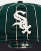 New Era Chicago White Sox 'Pinstripe' 9FORTY A-Frame Snapback Dark Green