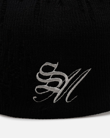 Saint Morta Distressed Skully Black