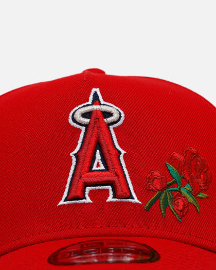 New Era Los Angeles Angels 'Rose Emblem' 9FORTY A-Frame Snapback Official Team Color