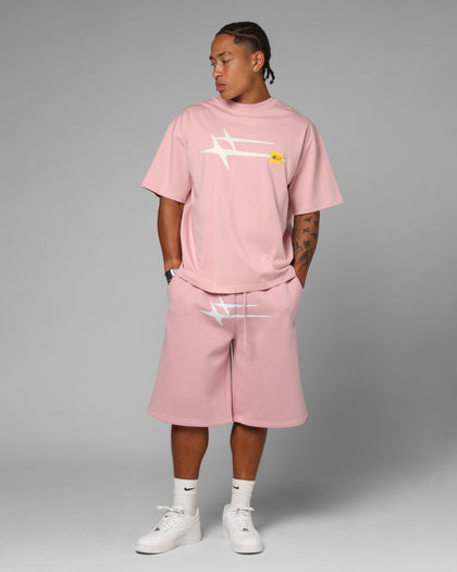 Loiter Hybrid Premium T-Shirt Dusty Pink