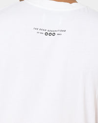 Dead Studios Till We Ride Muscle T-Shirt White/Black