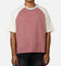 MNML Contrast Raglan T-Shirt Burgundy/Off White