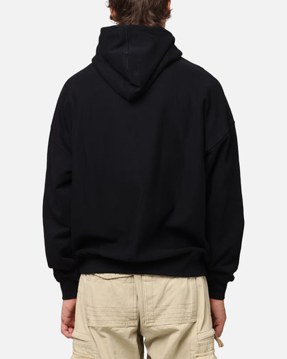 Carre Race Script Hoodie Black