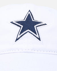 Pro Standard Dallas Cowboys Fast Lane Logo Dad Hat Strapback White