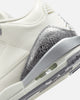 Jordan Women's Air Jordan 3 Retro "Metallic Silver" Sail/Cement Grey