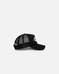 Stussy Points Trucker Cap Black