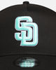 New Era San Diego Padres 'Black Aqua' 9FORTY A-Frame Snapback Black/Aqua