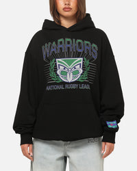 Bleacher Athletic New Zealand Warriors NRL Adult Club Wreath Hoodie Black