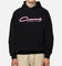 Carre Race Script Hoodie Black