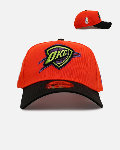 New Era Oklahoma City Thunder 'Halloween' 9FORTY A-Frame Snapback Orange/Black