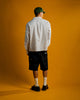 Carré x Disney Mickey & Friends Long Sleeve Oxford Shirt Ecru/Dark Khaki