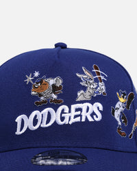 New Era Los Angeles Dodgers 'Looney Tunes' 9FORTY A-Frame Snapback Dark Blue