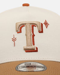New Era Texas Rangers 'Sunset Trails' 9FORTY A-Frame Snapback Rust
