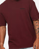 Ed Hardy Sacred Heart T-Shirt Burgundy