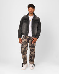 XXIII Cooper Denim Jacket Black Acidwash