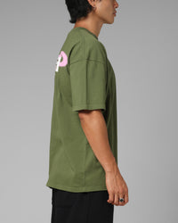 Loiter Shadowmark T-Shirt Olive Green