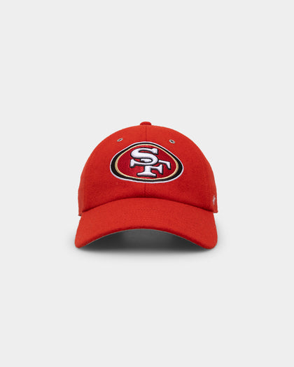 47 Brand San Francisco 49ers 'Wooly Clean Up' Strapback Red