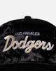 New Era Los Angeles Dodgers 'Velvet' 9FORTY A-Frame Snapback Black/Gold