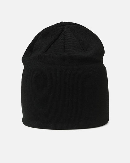 Saint Morta Monogram Fold Beanie Black
