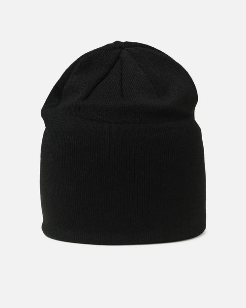 Saint Morta Monogram Fold Beanie Black