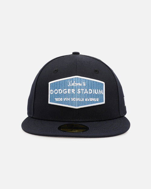 New Era Los Angeles Dodgers 'Welcome Sign' 59FIFTY Fitted Navy