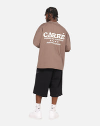 Carre Pocket T-Shirt Brown
