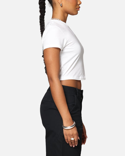 Nike Women's Sportswear Chill Knit Crop T-Shirt White/White