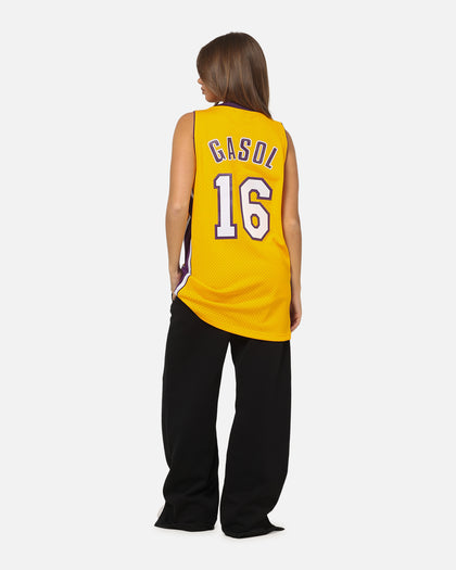 Mitchell & Ness Los Angeles Lakers Pau Gasol 09-10 Swingman Jersey Light Gold