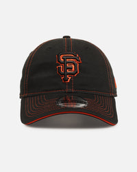New Era San Francisco Giants 'Contrast Stitch' 9TWENTY Strapback Official Team Colour