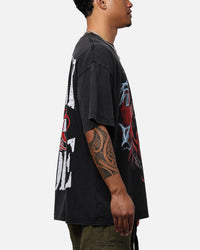 Rolling Loud X Culture Kings Dawg T-Shirt Vintage Black