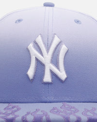 New Era New York Yankees 'Sundye Flames' 59FIFTY Fitted Lavender