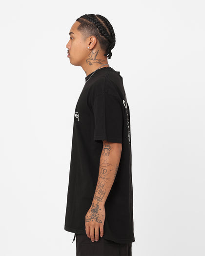 Stussy Skull Wings 50-50 T-Shirt Pigment Black
