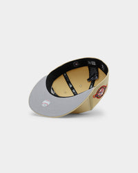 New Era New York Yankees 'Raffia Front' 59FIFTY Fitted Vegas Gold