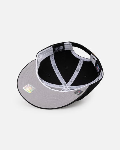 New Era Las Vegas Raiders 'Retro Crown Classic' 9FIFTY Retro Crown Strapback Black