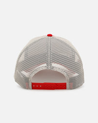 New Era Ohio State Buckeyes 'Hand Signals' 9FORTY A-Frame Trucker Snapback Official Team Colors
