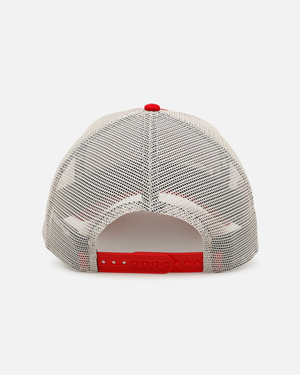 New Era Ohio State Buckeyes 'Hand Signals' 9FORTY A-Frame Trucker Snapback Official Team Colors