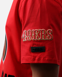 Pro Standard San Francisco 49ers Fast Lane SJ T-Shirt Red