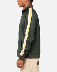 Fred Perry Two Colour Tape Track Jacket Green