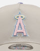 New Era Los Angeles Angels 'Pastel 2.0' 9FORTY A-Frame Snapback Stone
